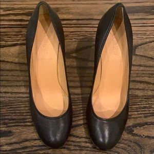 J Crew Black Pumps